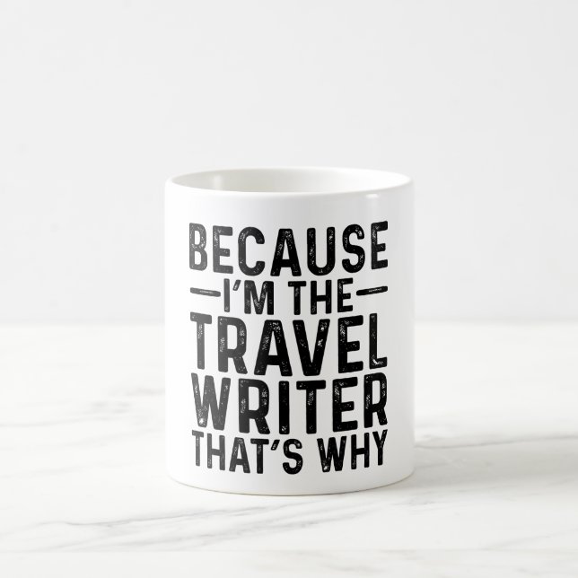 Caneca De Café Porque eu sou o Viagem (Centro)