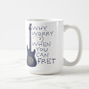 Caneca De Café Porque preocupação quando você puder desgastar
