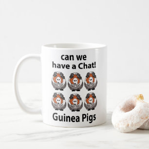 Caneca De Café Porquinhos-da-índia Podemos Ter Uma Conversa Porqu