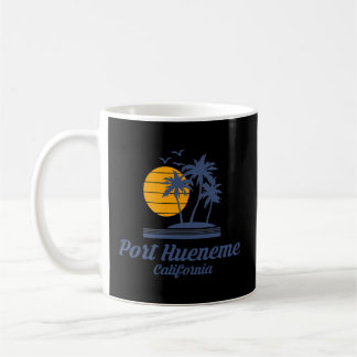 Caneca De Café Port Hueneme California Ca Beach City State Touris