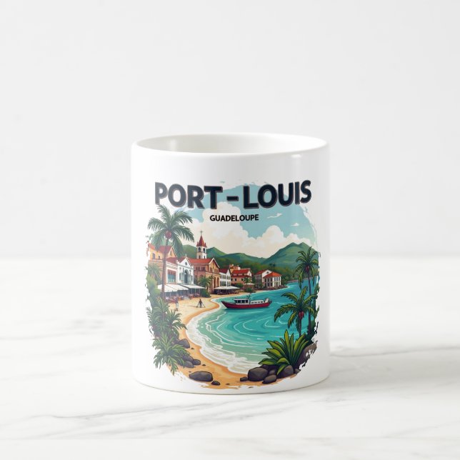 CANECA DE CAFÉ PORT-LOUIS GUADELOUPE (Centro)