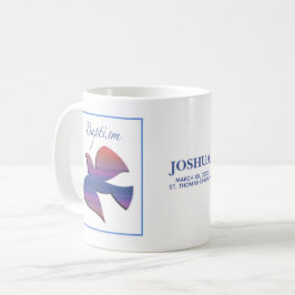 Caneca De Café Porta de batismo adulto personalizável