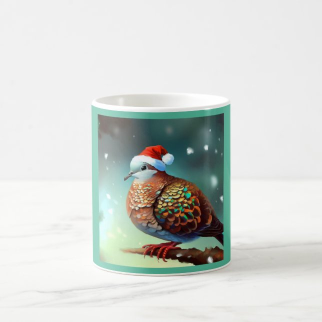 Caneca De Café Porta de Tartaruga de Natal 3 (Centro)