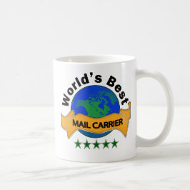 Caneca De Café Portador de correio do mundo o melhor