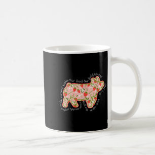 Caneca De Café Porte De Morango Mostra Pecuária Mamãe Cachorro B