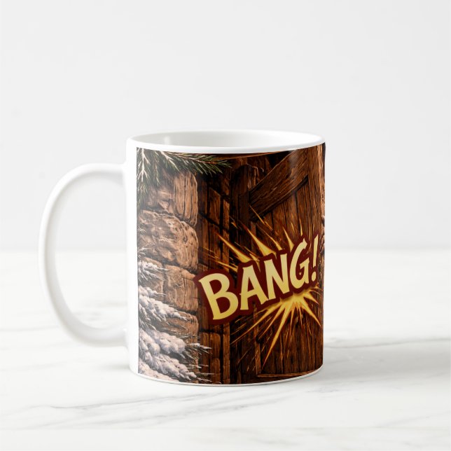 Caneca De Café Porteiro Islandês Yule Lad  (Esquerda)