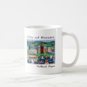 Caneca De Café Portland~ a cidade dos rosas