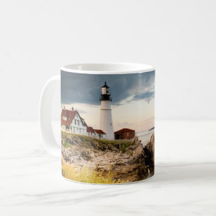 Caneca De Café Portland Head Light   Cabo Elizabeth ME