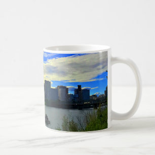 Caneca De Café Portland, Oregon Skyline nº 1 Mug