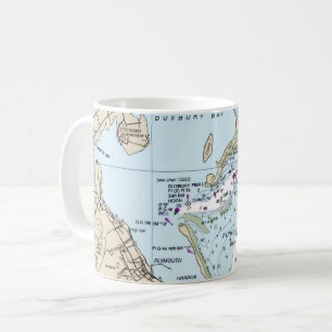 Caneca De Café Porto de Plymouth Massachusetts