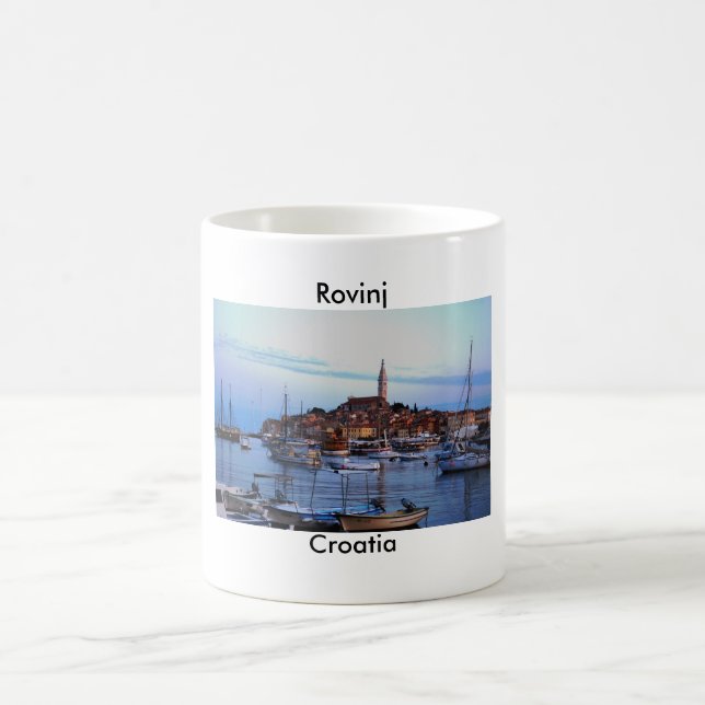 Caneca De Café Porto de Rovinj, Croatia (Centro)