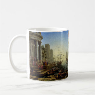 Caneca De Café Porto Marítimo com o Embarque de Santa Úrsula