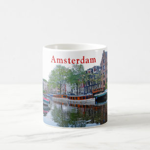 Caneca De Café Porto no canal em Amsterdão