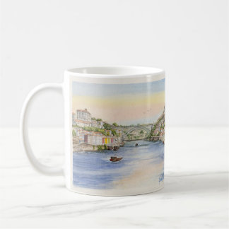 Caneca De Café Porto, Portugal Painting Classic Mug