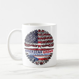 Caneca De Café Porto Rico Porto Rico Americano Americano nos EUA