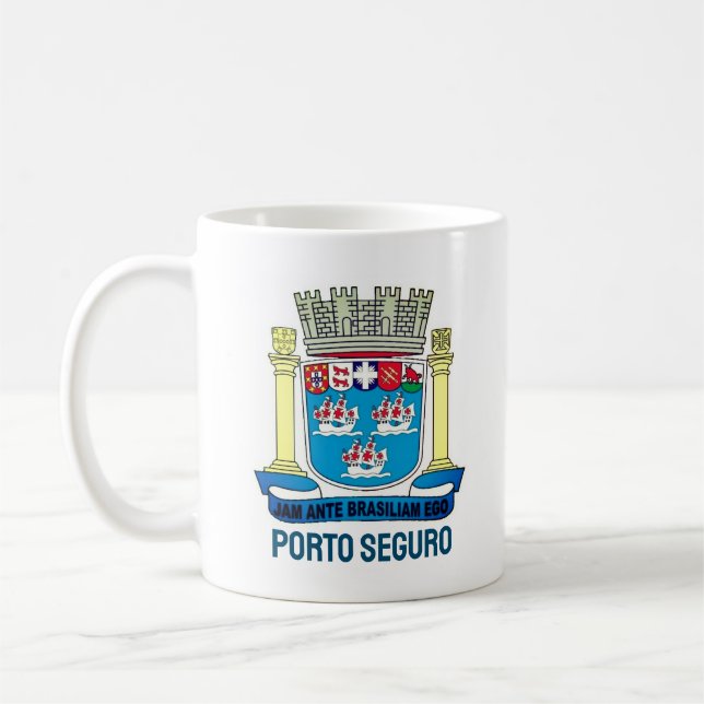 Caneca De Café Porto Seguro, Bahia - BRASIL (Esquerda)