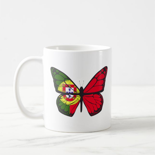 CANECA DE CAFÉ PORTUGAL BUTTERFLY (Esquerda)