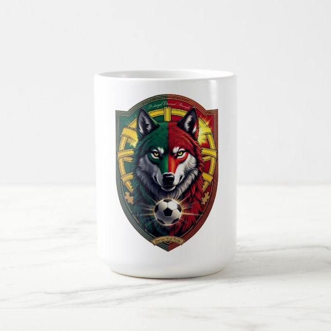 Caneca De Café Portugal Iberian Wolf Glory Tee, National  Gift (Centro)