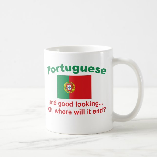 Caneca De Café Português bonito (Direita)