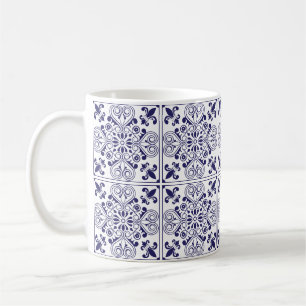 Caneca De Café Português inspirou arte azulejo