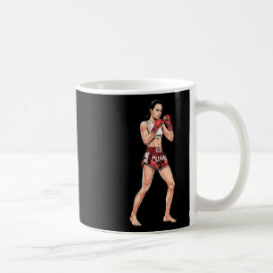 Caneca De Café Posição de Muay Thai Comt Esportes Para um Fã de K