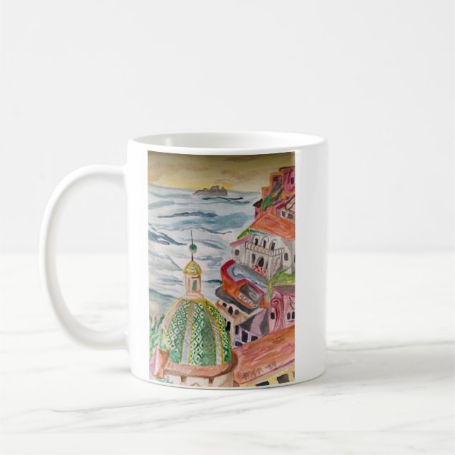 Caneca De Café Positano (Esquerda)