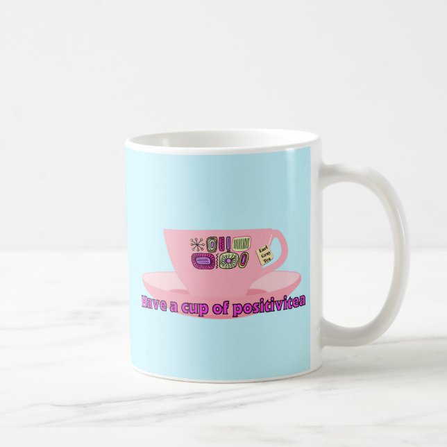 Caneca De Café Positivitea (Direita)