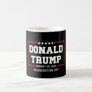Caneca De Café Posse do 47º Presidente Donald Trump em 2025