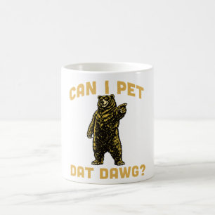Caneca De Café Posso Acariciar Esse Cachorro Mochileiro Amante de