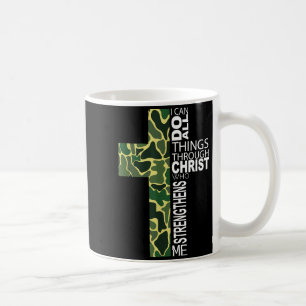 Caneca De Café Posso fazer todas as coisas por meio de Cristo que