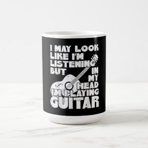 Caneca De Café Posso Parecer Que Estou Ouvindo, Mas Na Minha Cabe