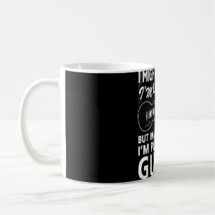 Caneca De Café Posso parecer que estou ouvindo seu amor à guitarr