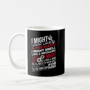 Caneca De Café Posso Parecer um Mecânico de Carros Automóveis Pai