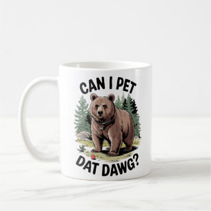 Caneca De Café Posso Pet Dat Dawg?