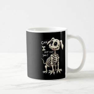 Caneca De Café Posso Pôr Os Presentes De Halloween Do Esqueleto D