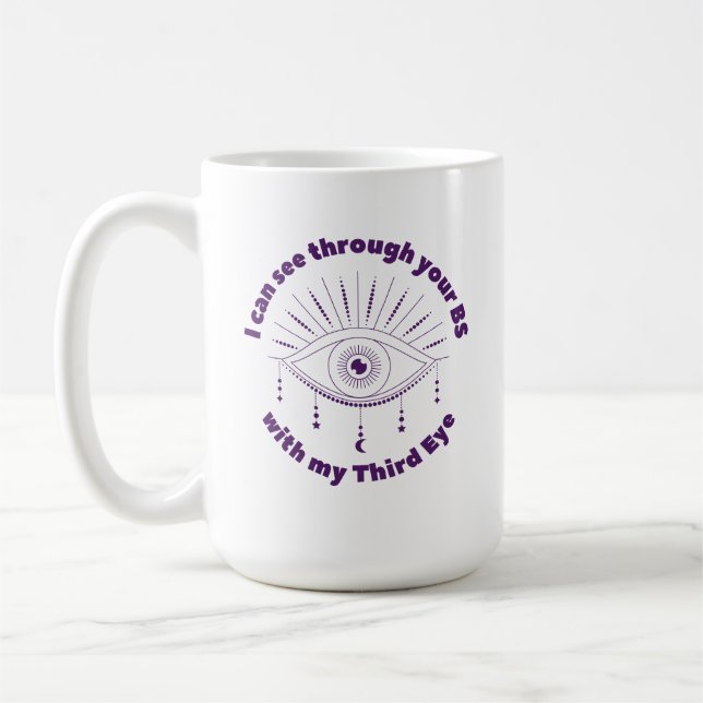 Caneca De Café Posso Ver Através Da Tua Boca Com A Minha Terceira (Esquerda)