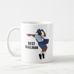 Caneca De Café Postal Trabalhador Divertido Dançando Cartero Apre