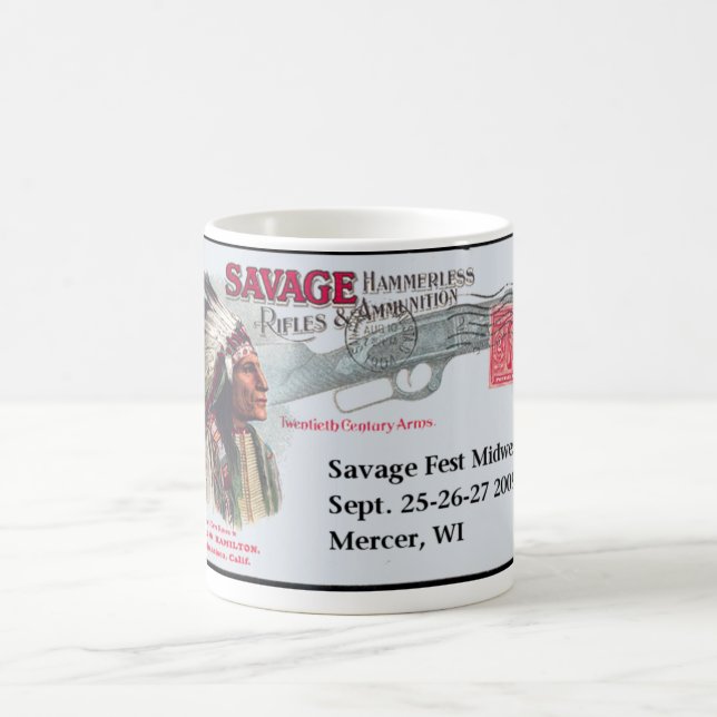 Caneca De Café postcardmug (Centro)