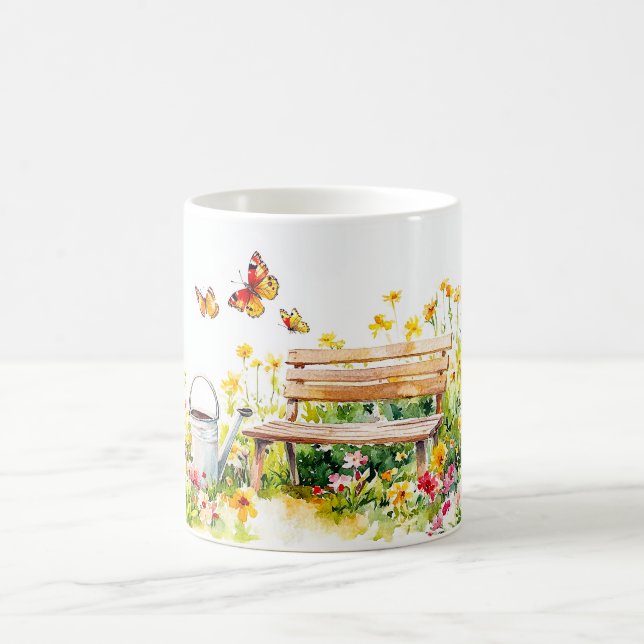 Caneca De Café Poster brilhante (Centro)