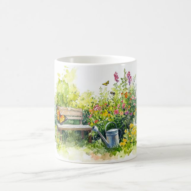 Caneca De Café Poster brilhante (Centro)