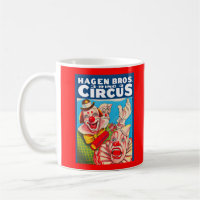 poster de 1950 Hagen Brothers Circus