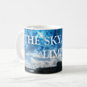 Caneca De Café Poster de um céu de Londres
