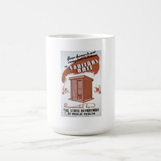 Caneca De Café Poster de WPA da dependência