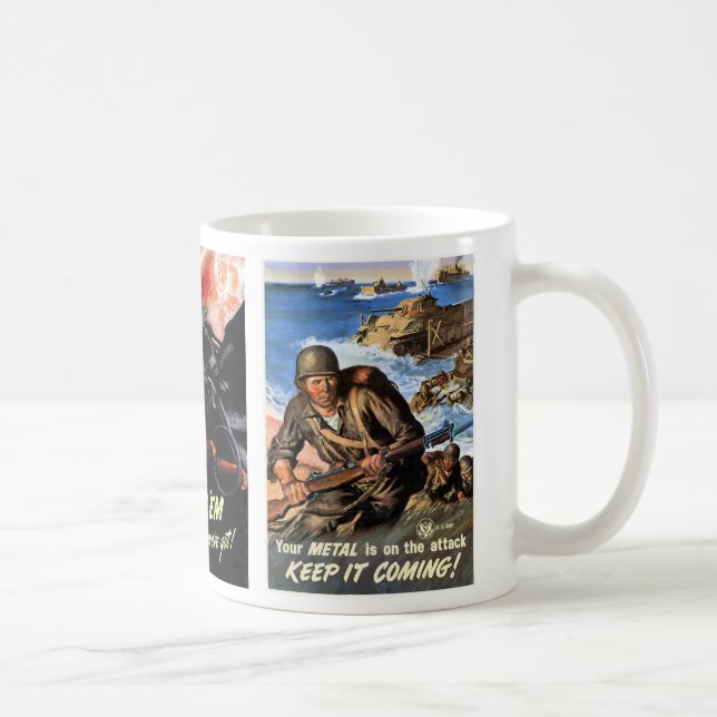 Caneca De Café Posters #1 da guerra mundial 2 (Direita)