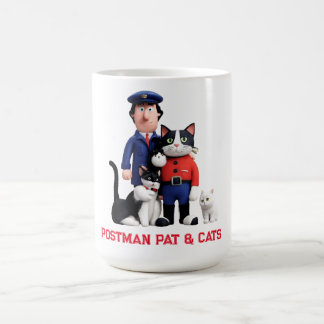Caneca De Café Postman Pat & Cats