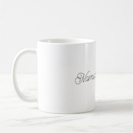 Caneca De Café Postura de Namaste Yoga Garota Loira