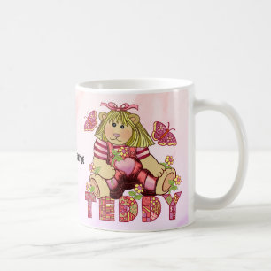 Caneca De Café Posy Teddy Bear