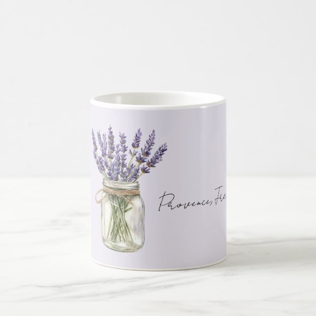 Caneca De Café Pote de Flores de Lavanda Provença, França (Centro)