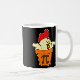 Caneca De Café Pote De Galinha Pi Geek Pie Matemática Pun Engraça
