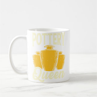 Caneca De Café Pottery Queen